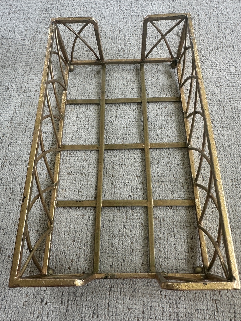 Gold Decorative Tray - Home Bath - Picture 3 of 3